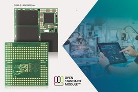 OSM-S i.MX8M Plus System on Module, Vorder- und Rückseite mit Pins Kontron Electronics GmbH