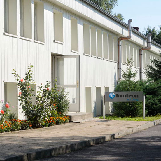 Firmengebäude Kontron Electronics Halle